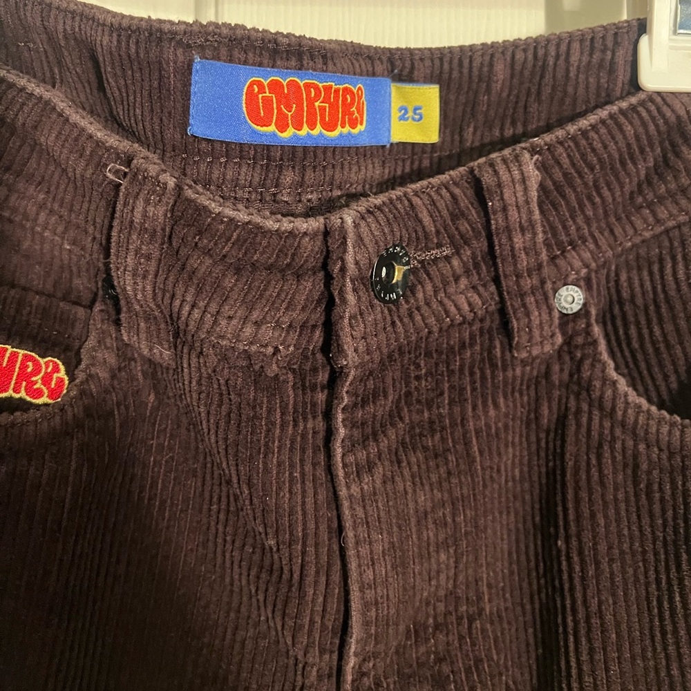 Empyre Kids' Loose Fit Brown Corduroy Skate Pants